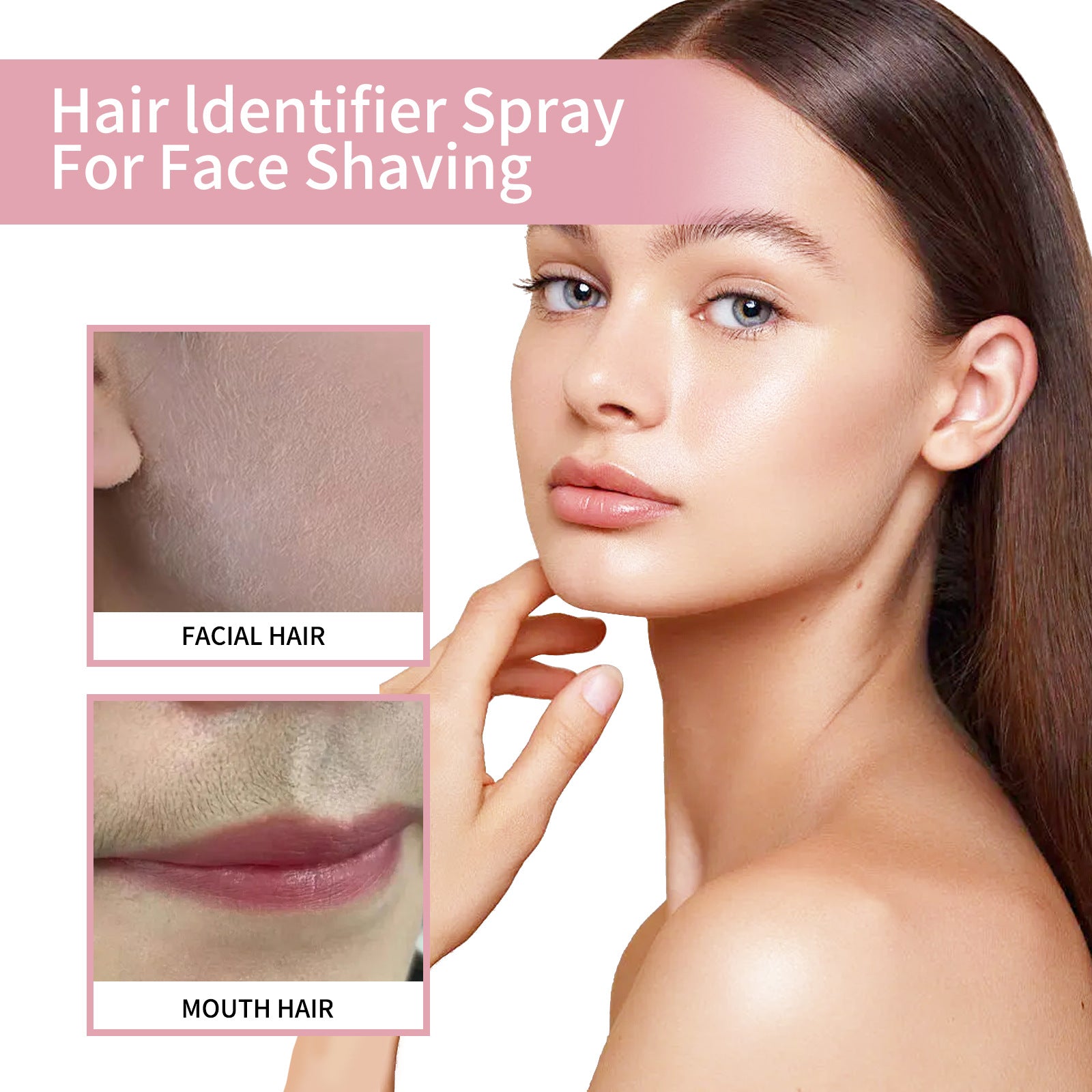 Hair Identifier Spray for Facial Fine Hair