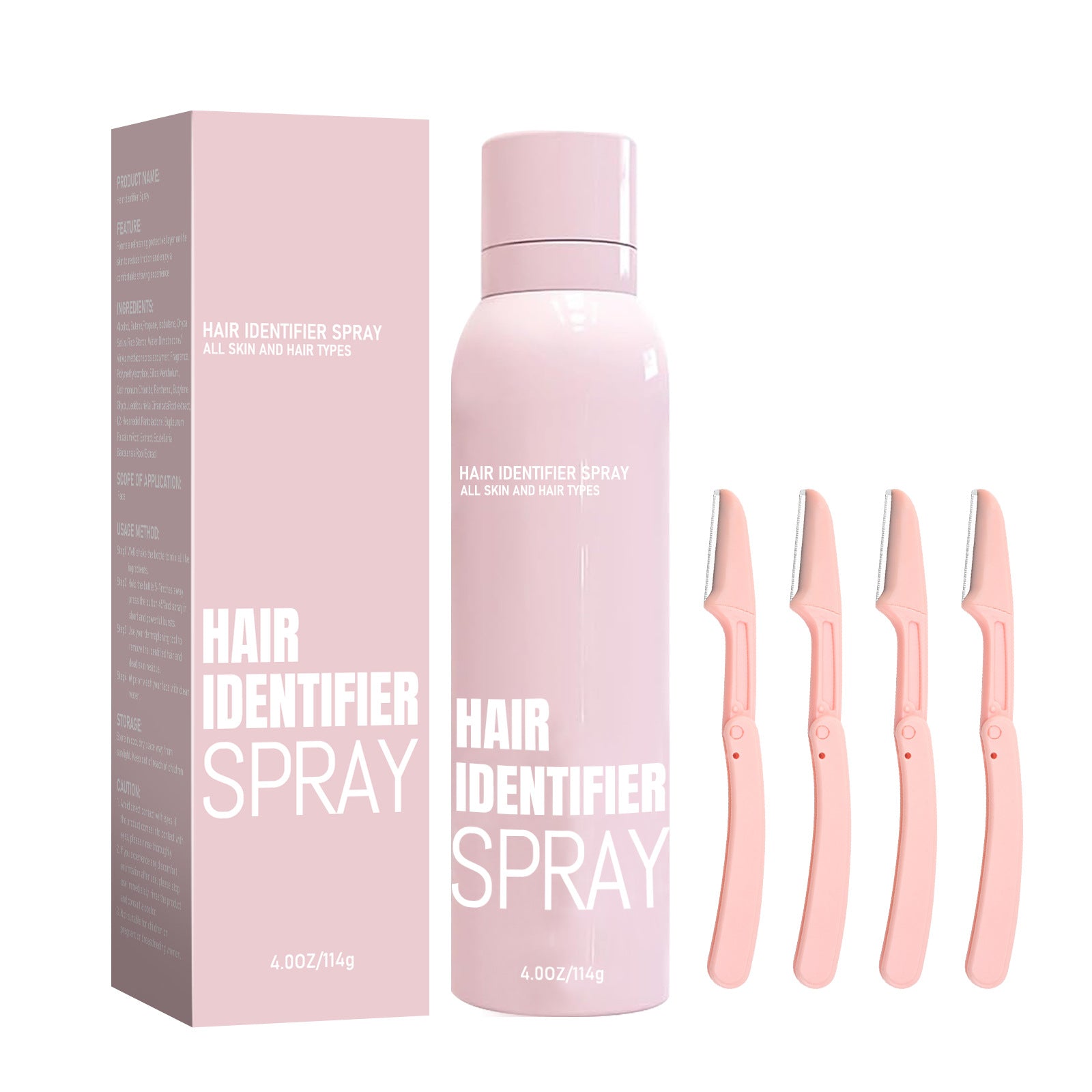 Hair Identifier Spray for Facial Fine Hair