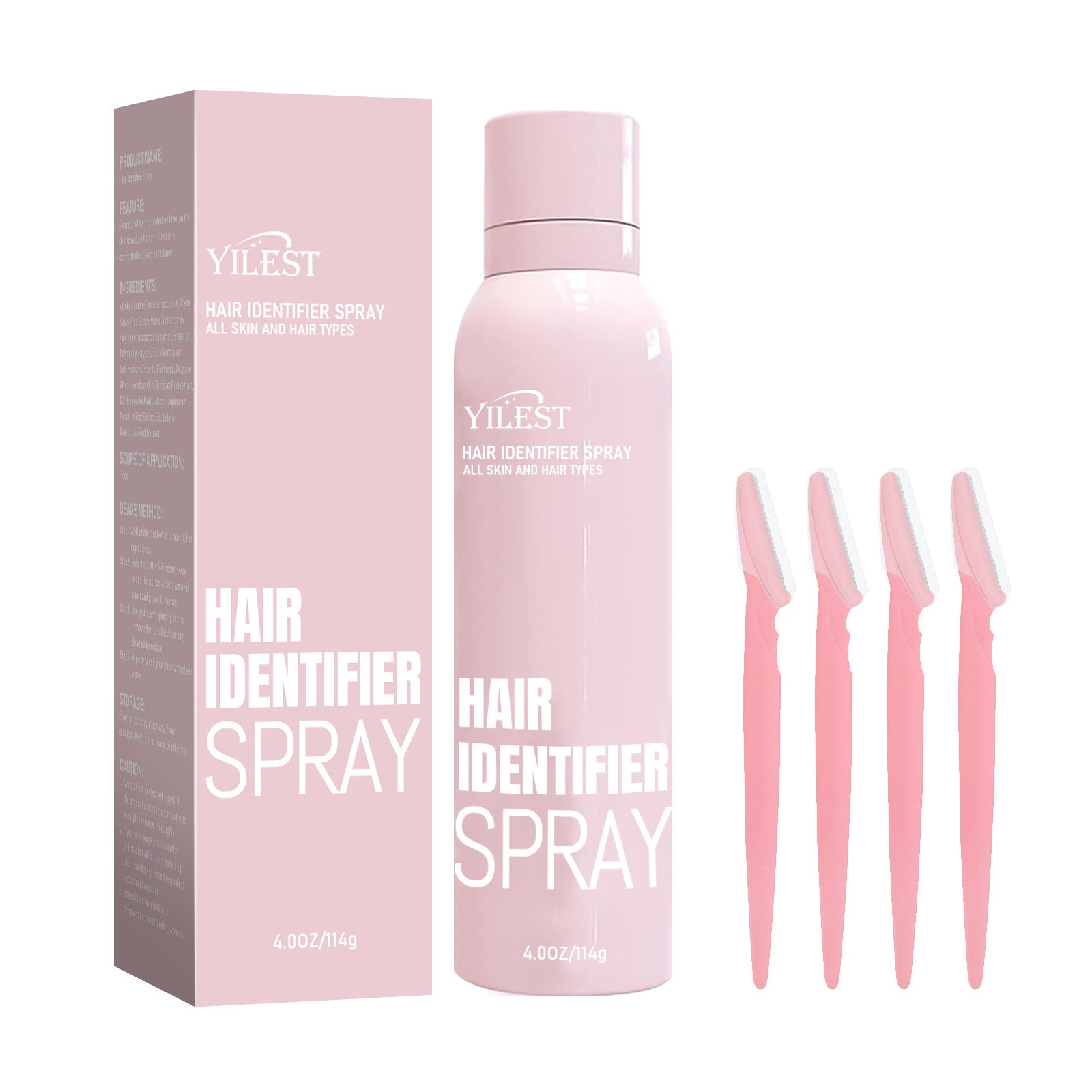 Hair Identifier Spray for Facial Fine Hair