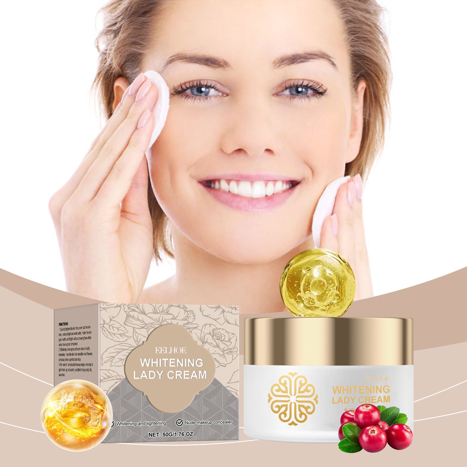 Natural Coverage Bare-Finish Cream